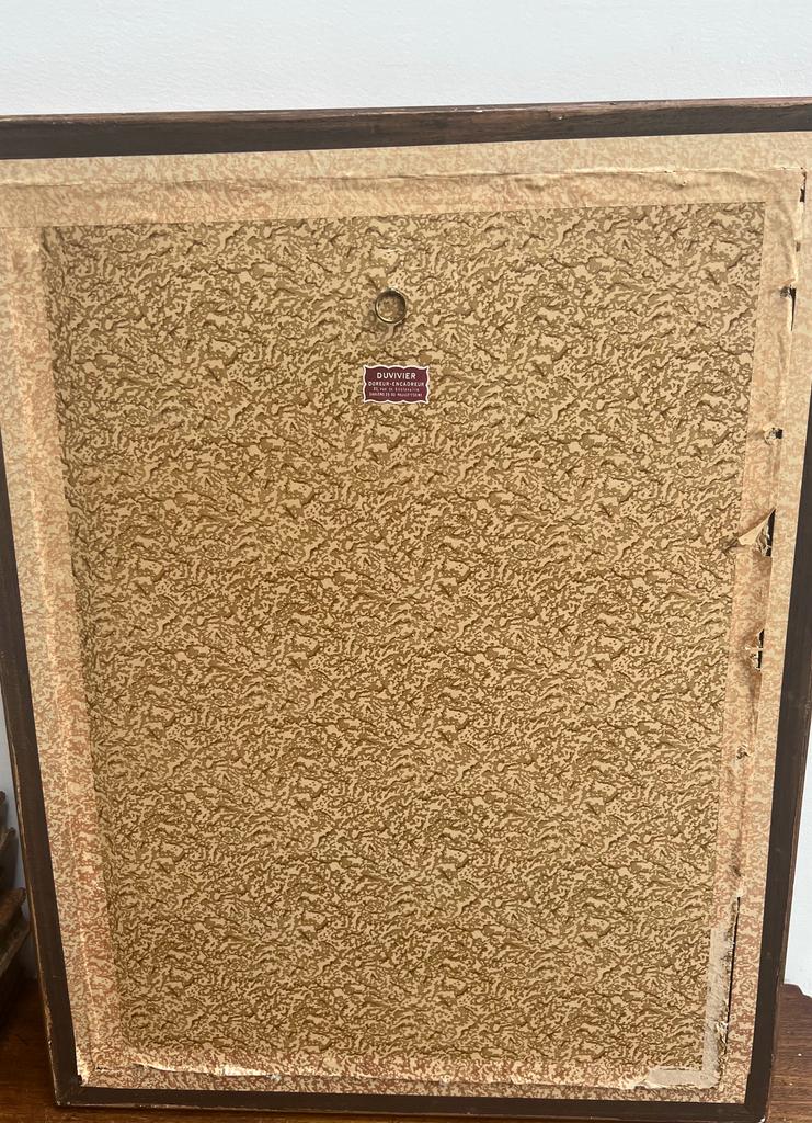 C1940S Oil on Canvas "Notre Dam" Impressionist