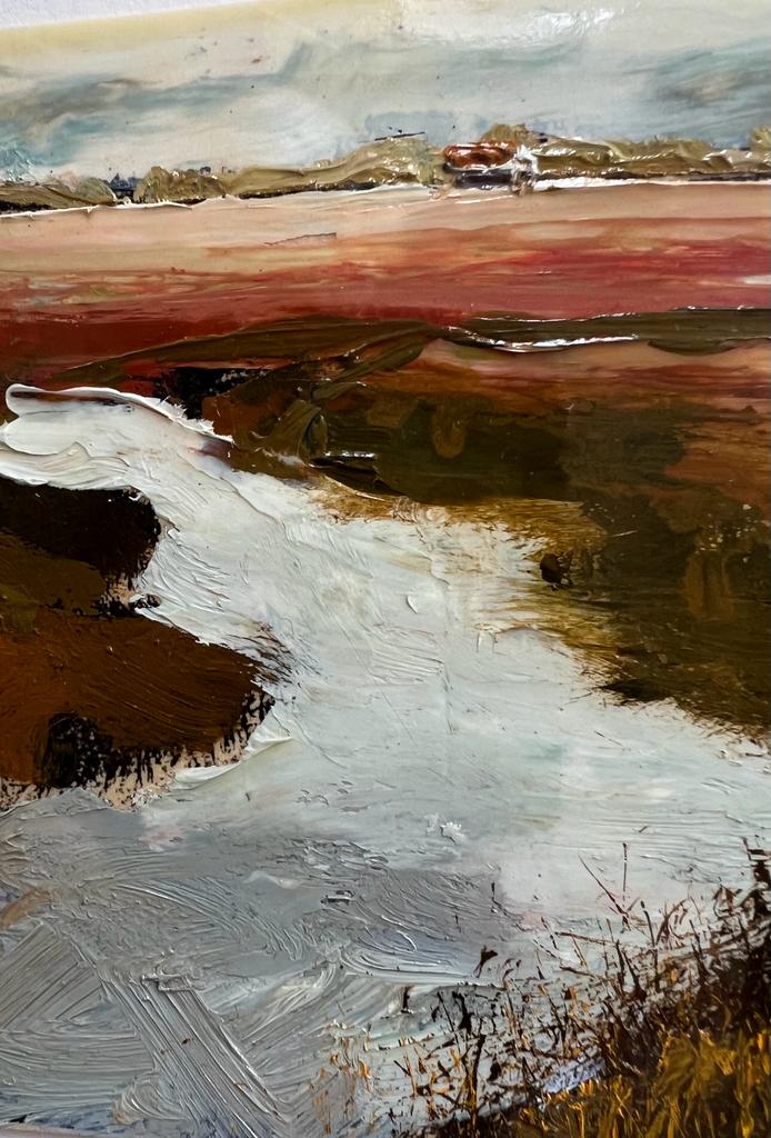 Salt water Marsh Cape Cod USA. c1970. by Arthur Cohen