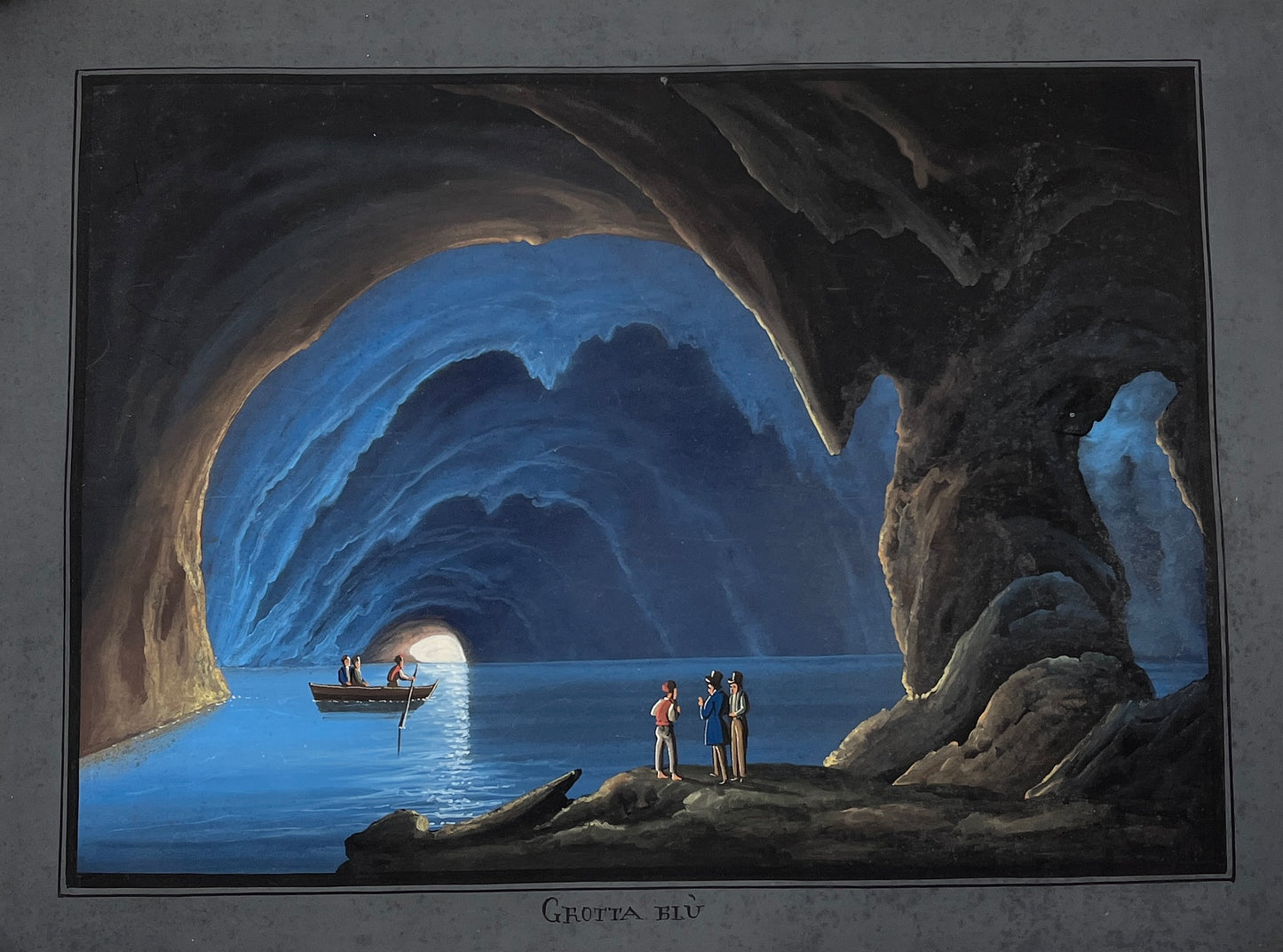 Extraordinary set of 19th Century Italian Paintings by Gioacchino La Piro