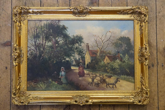 1908 Olio su tela JAC Pettitt Fl c1880 -1920 da JAC Pettitt