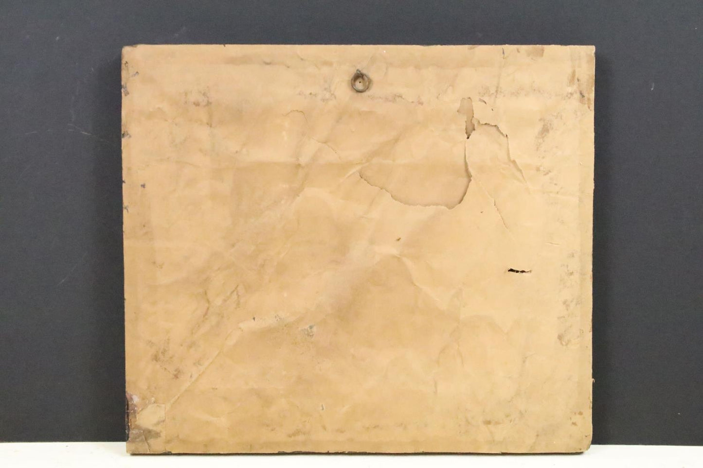 LATE 19TH/EARLY 20TH CENTURY OIL ON BOARD STUDY RACING PIGEON