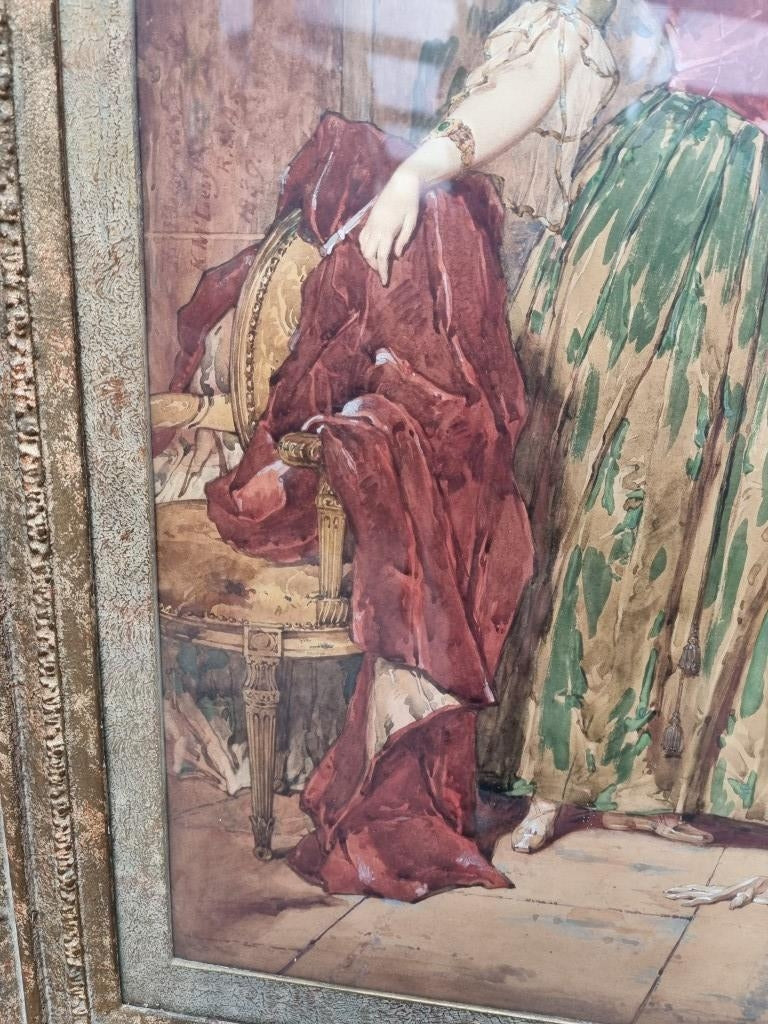Scuola scozzese del 1840 circa Ritratto di Louisa e Menie Campbell