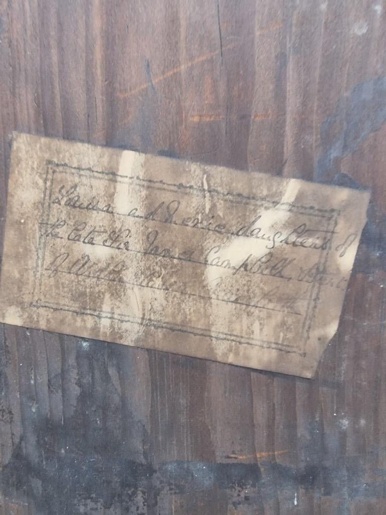 Scuola scozzese del 1840 circa Ritratto di Louisa e Menie Campbell