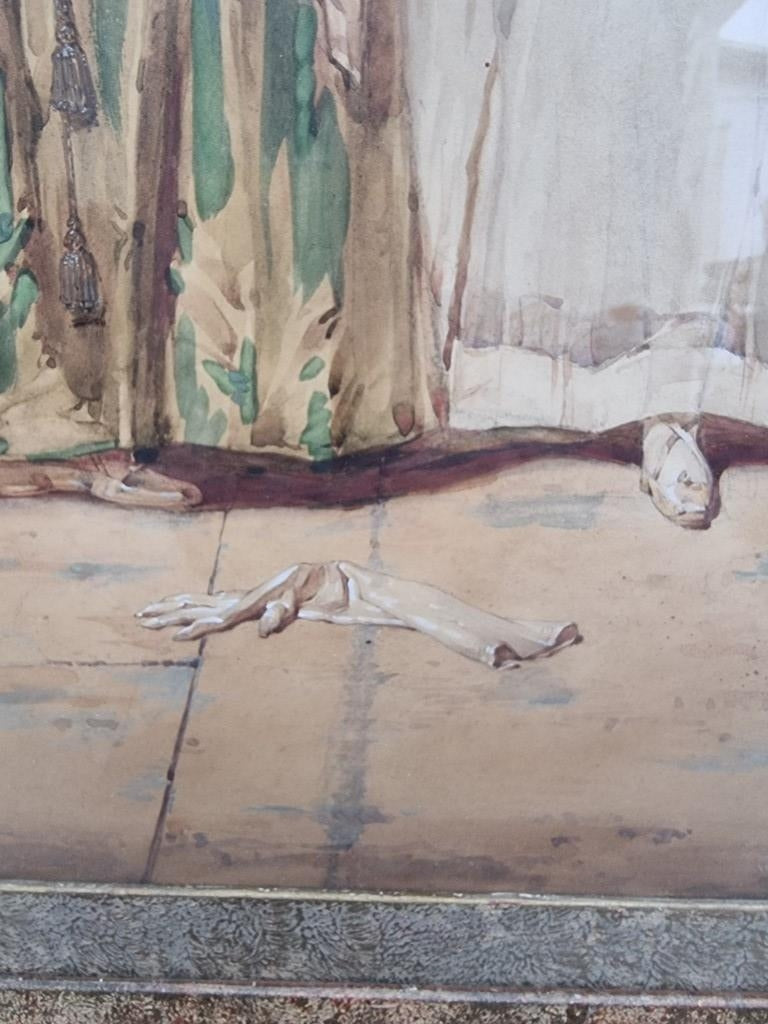 Scuola scozzese del 1840 circa Ritratto di Louisa e Menie Campbell