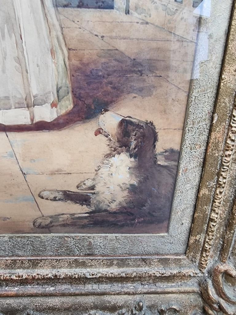 Scuola scozzese del 1840 circa Ritratto di Louisa e Menie Campbell