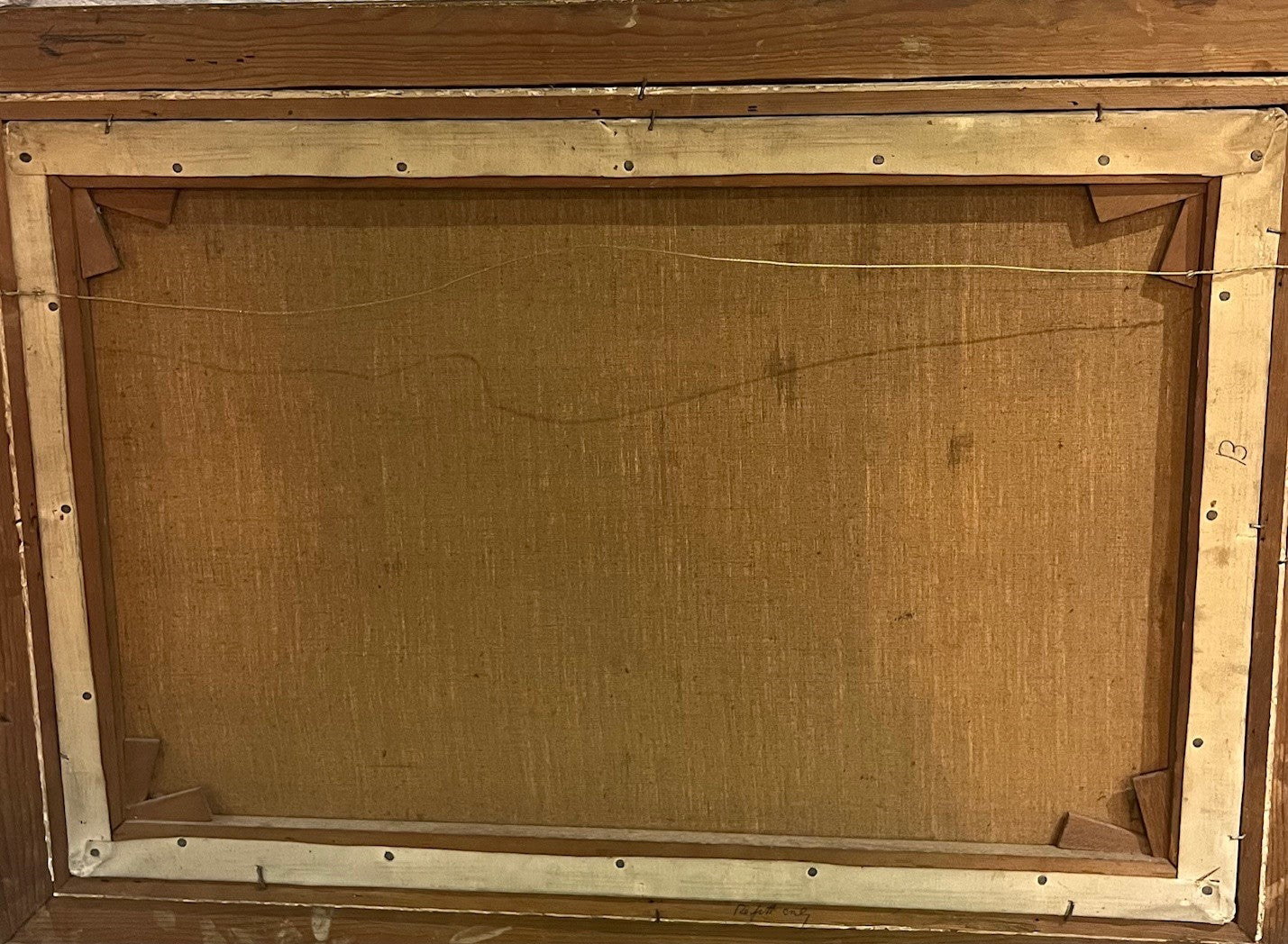 DANIEL SHERRIN 1868-1940 OLIO SU TELA PAESAGGIO CON COTTAGE DAL TETTO DI PAGLIA