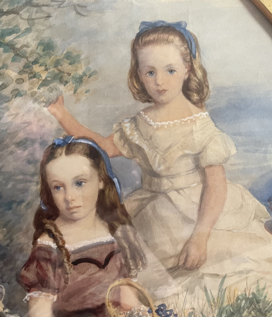 C1850's Large Watercolour