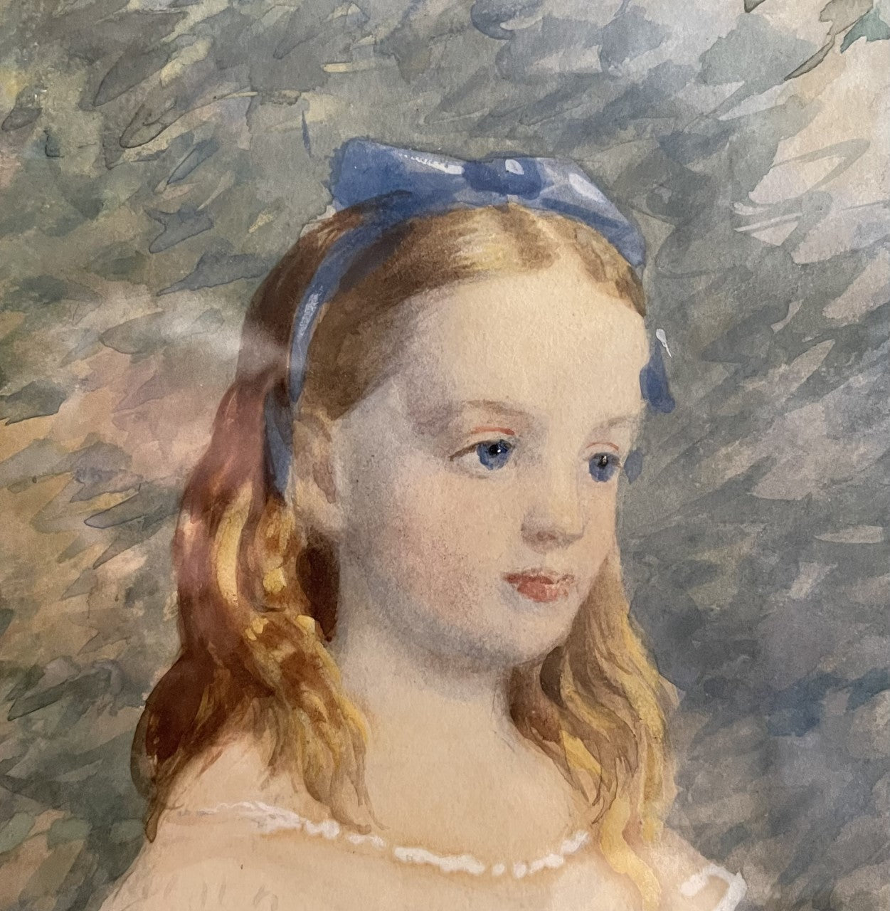 C1850's Large Watercolour