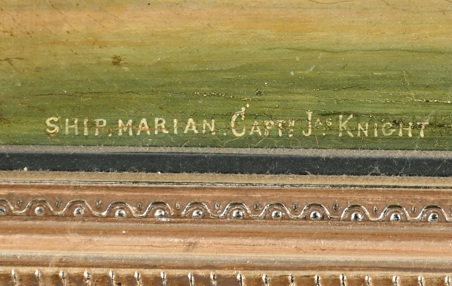 The British Ship Marian off Hong Kong