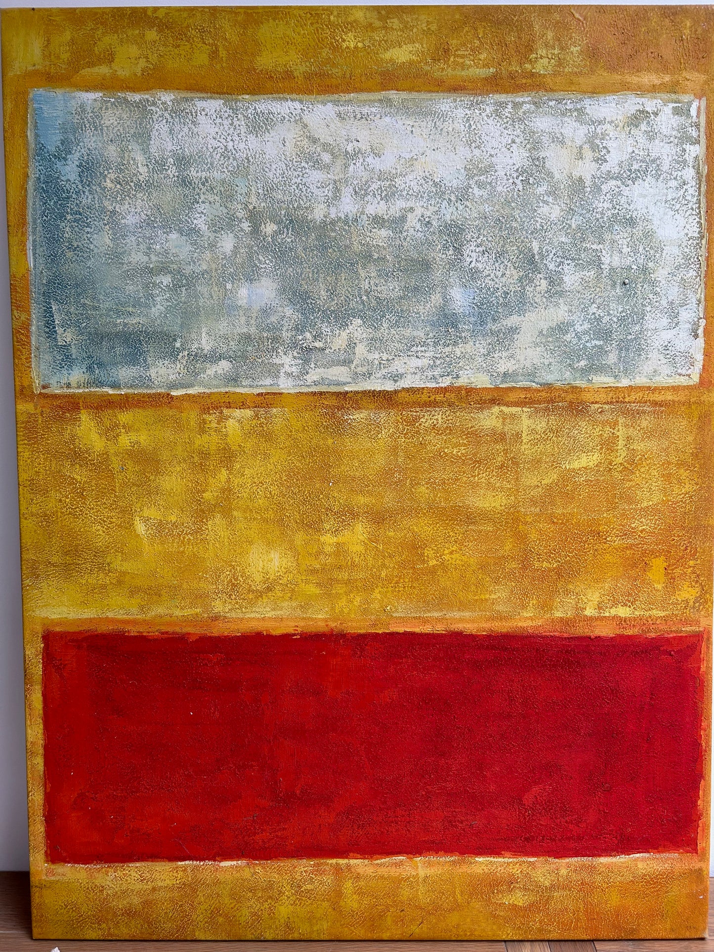 Abstract colorato nello stile di Mark Rothko