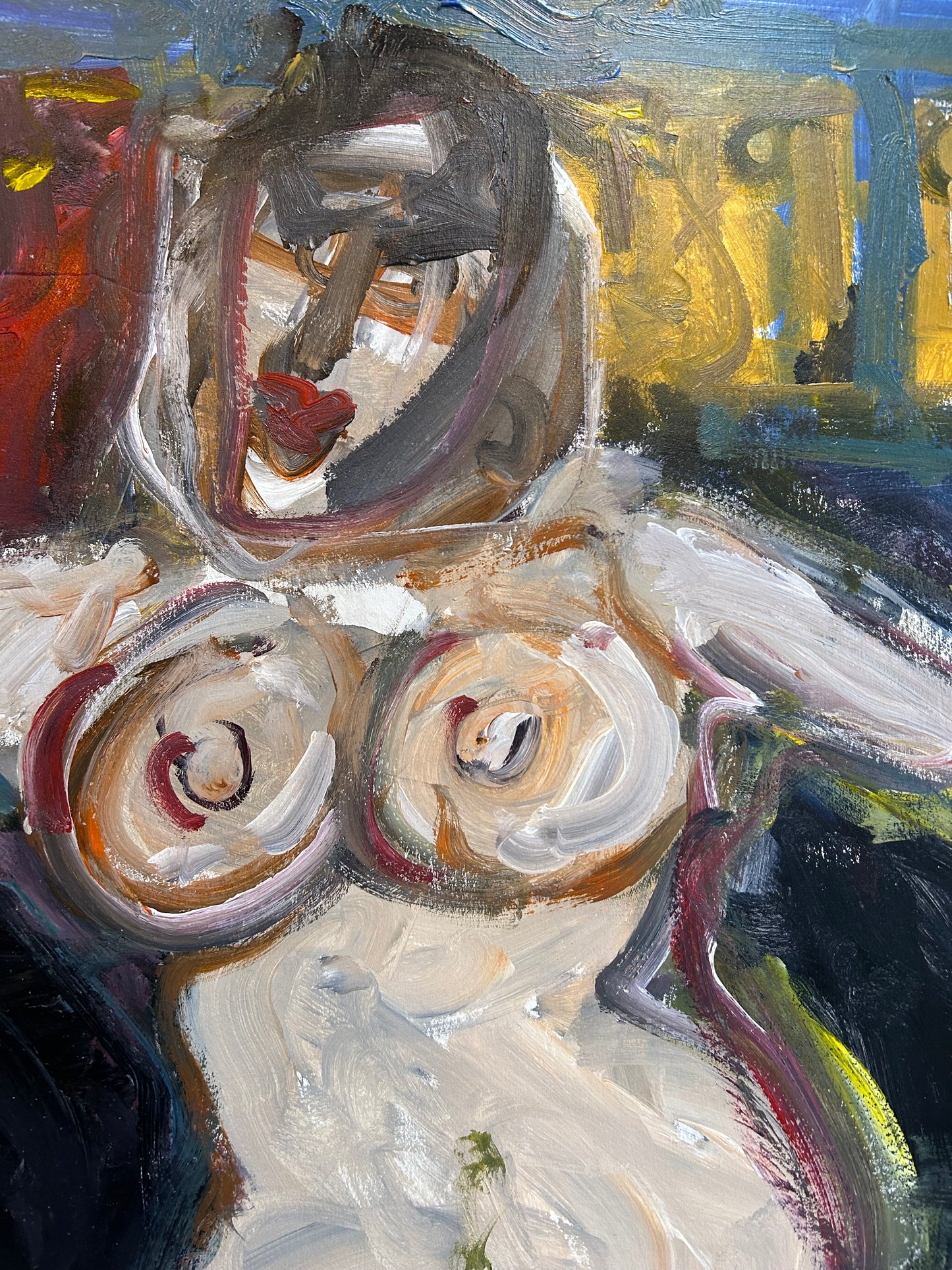 Abstract Cobra School Nude Circa 1950/60