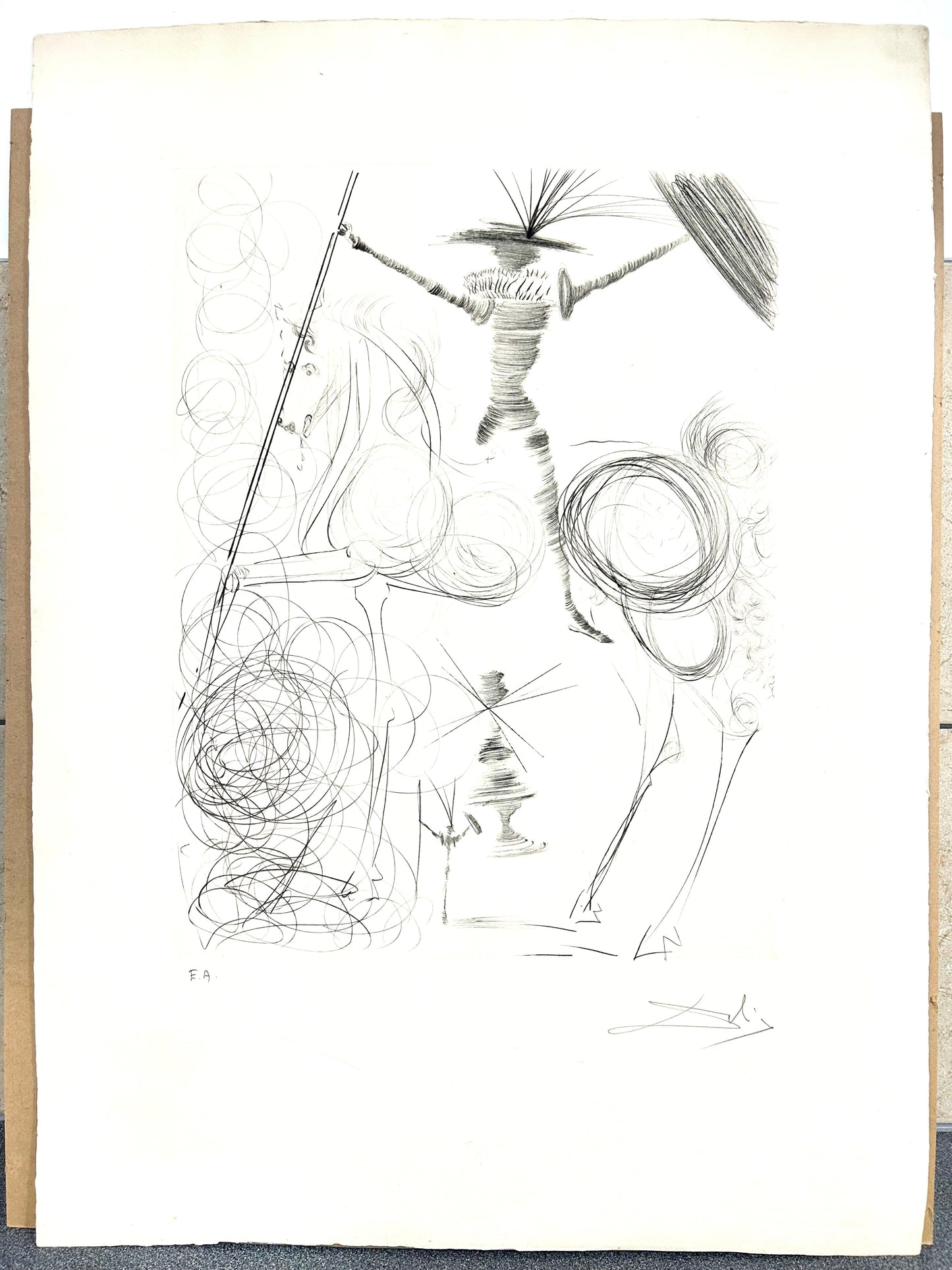 Salvador Dalí DON QUICHOTTE, 1970
