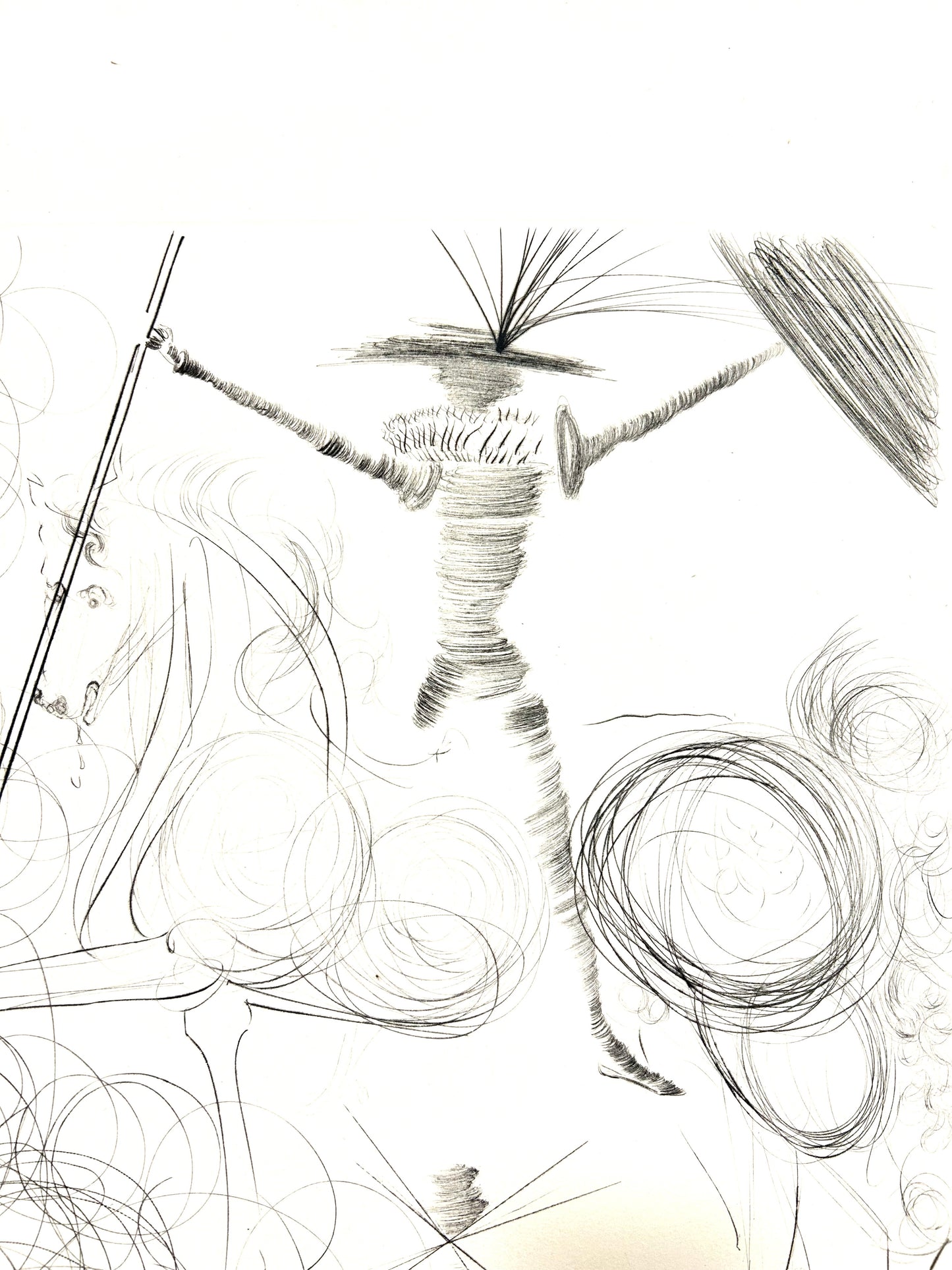 Salvador Dalí DON QUICHOTTE, 1970