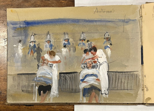 High quality 1937/39 Artists Sketchbook