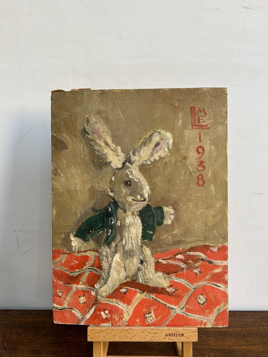 Peter Rabbit Oil on board 1938