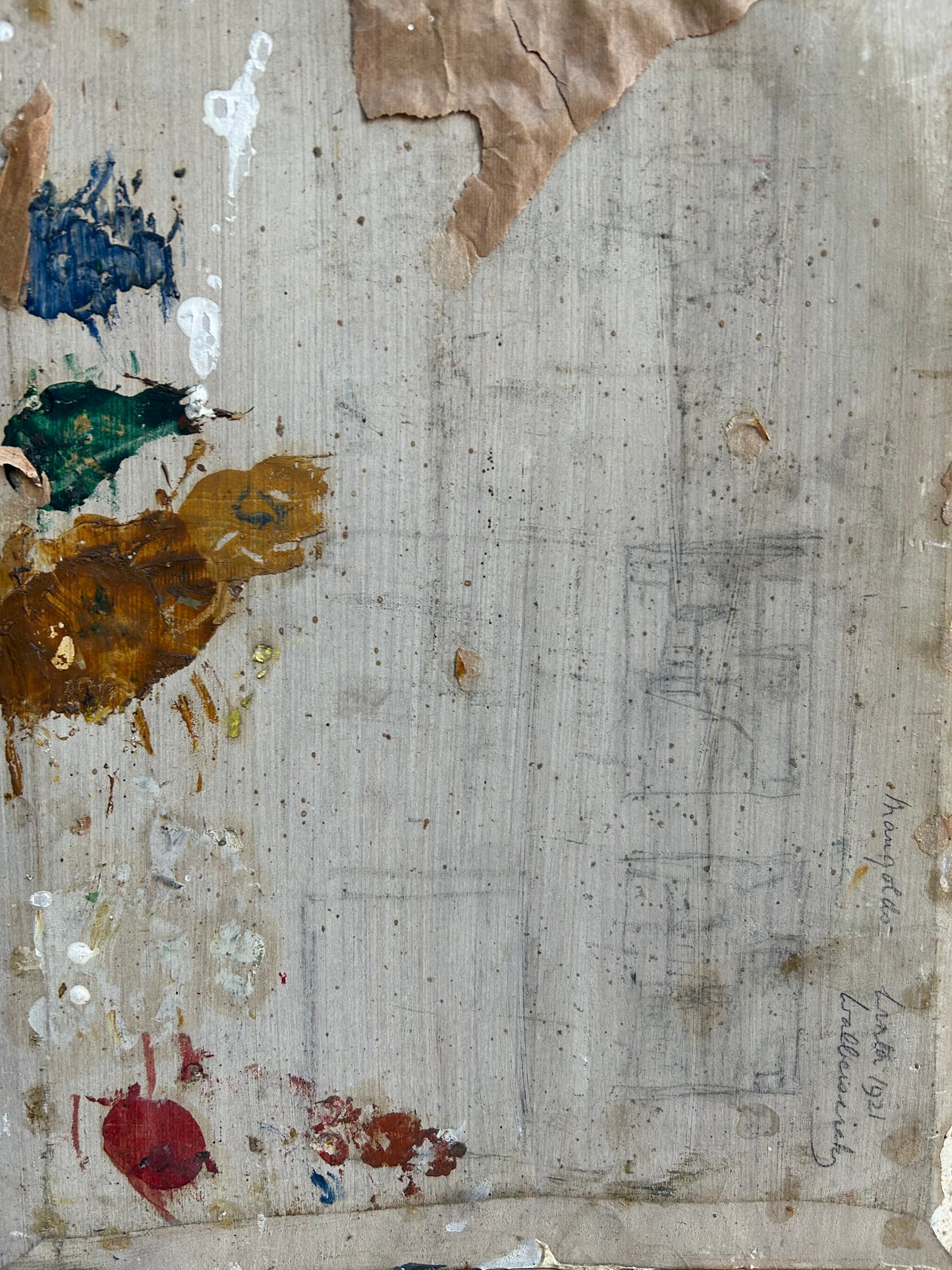 Peter Rabbit Oil on board 1938