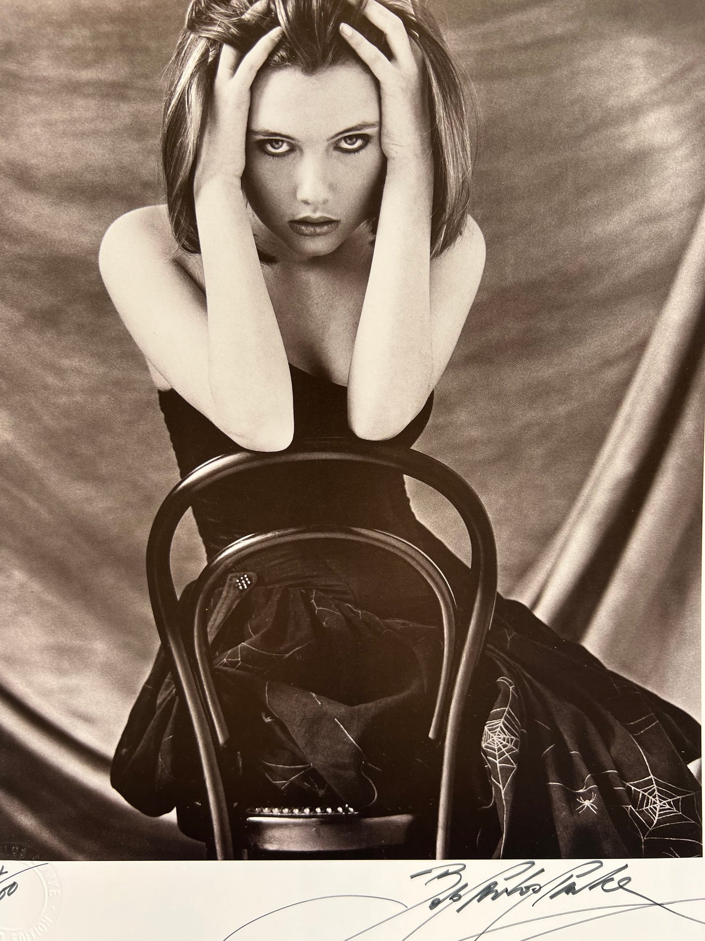 Bob Carlos Clarke (1950-2006), Evil and Innocent, Signed Limited Edition Photographic Print.