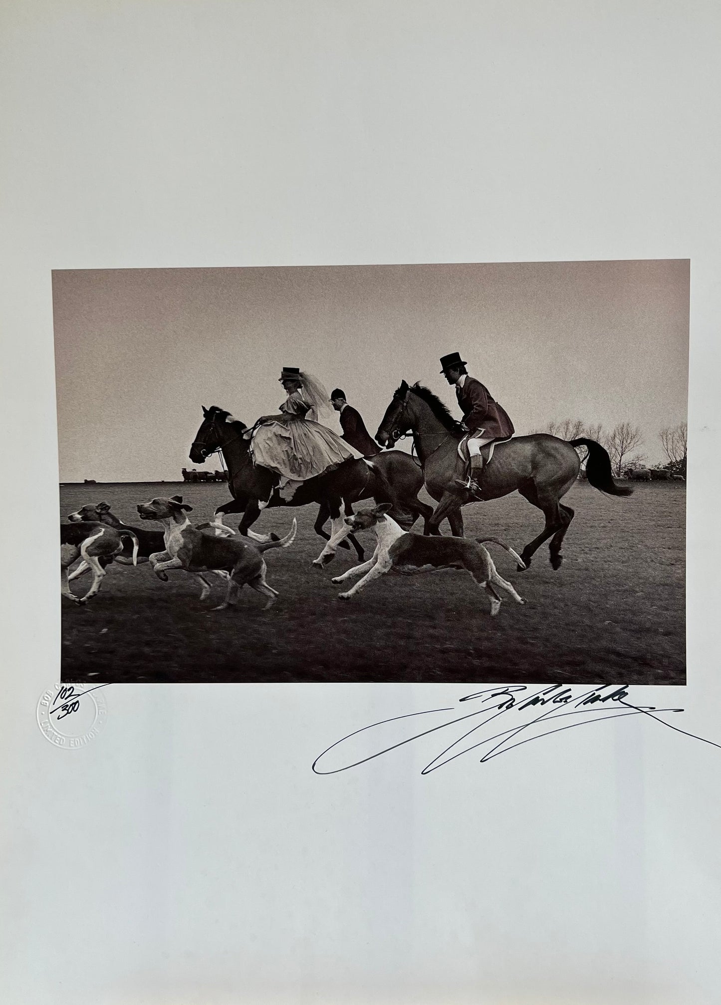 Bob Carlos Clarke Irish (1950-2006) Signed Ltd Edition Photograph.
