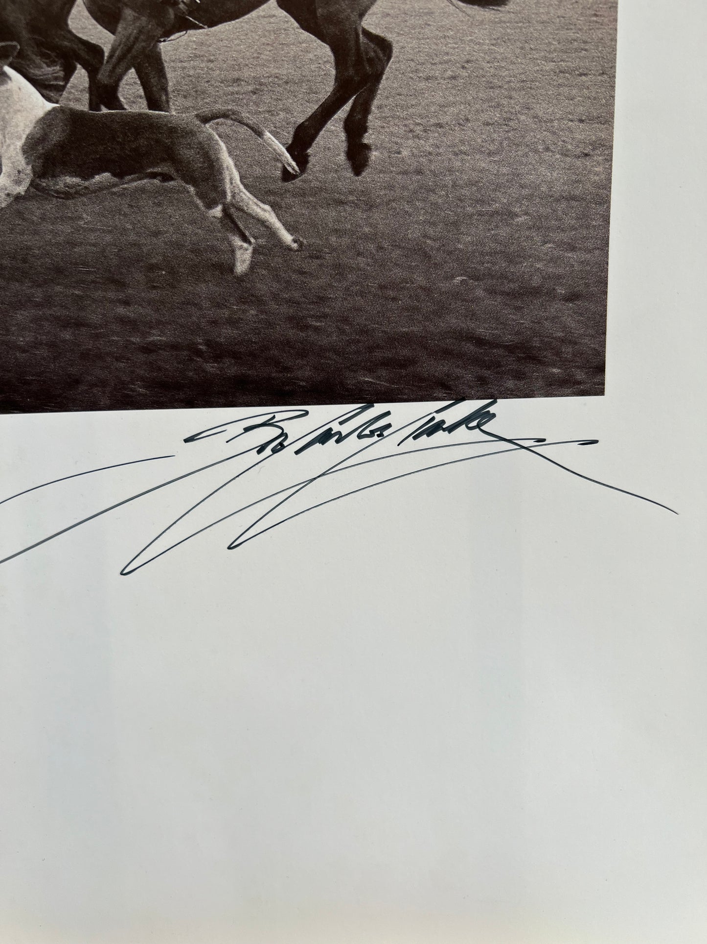 Bob Carlos Clarke Irish (1950-2006) Signed Ltd Edition Photograph.