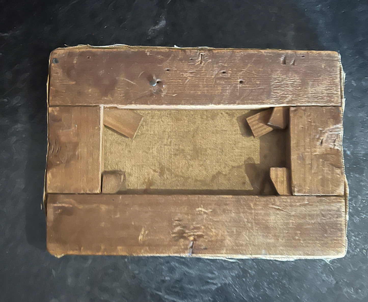 Olio su tela dell'inizio del XIX secolo raffigurante piccoli ragazzi che pescano