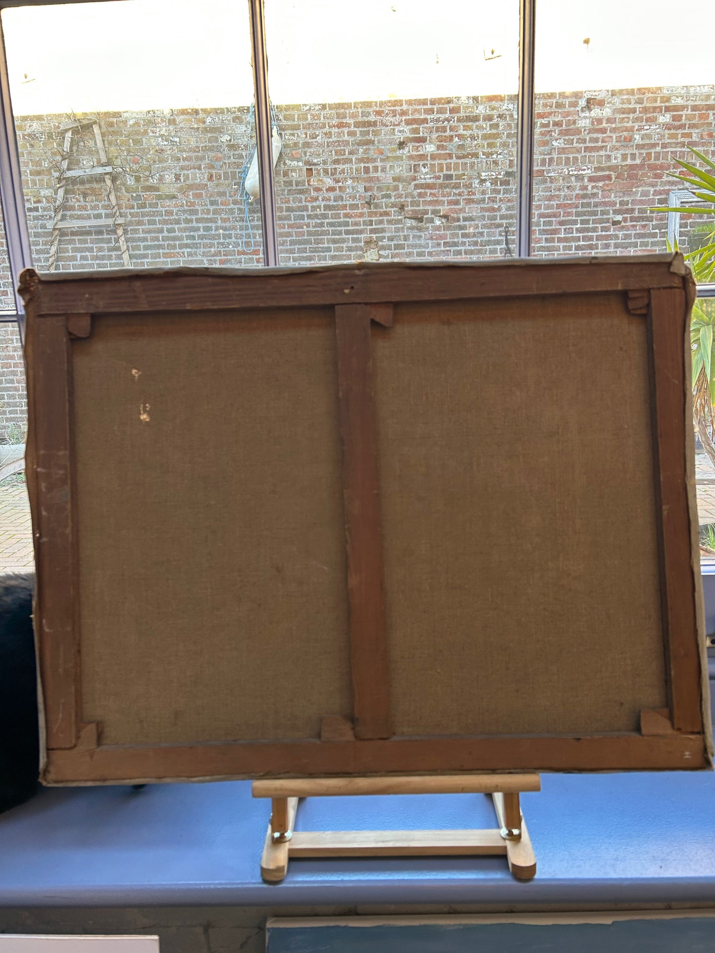 Natura morta dell'inizio del XX secolo, fiori in un vaso blu