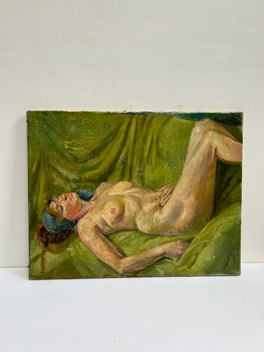 Nudo femminile sdraiato di alta qualità, anni '60 circa