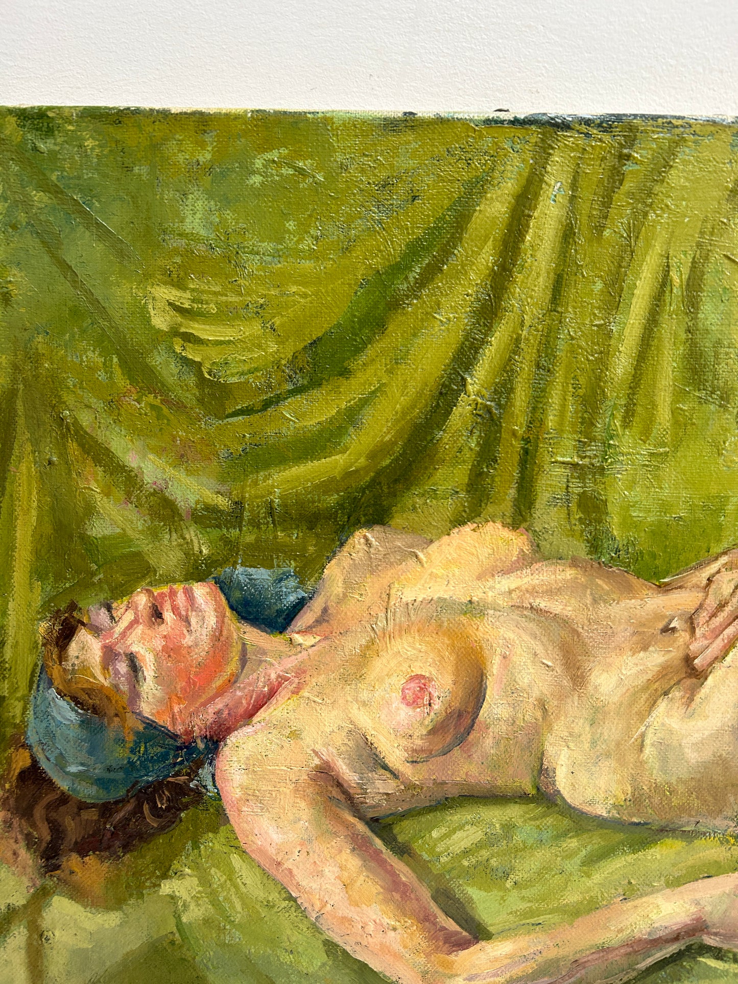 Nudo femminile sdraiato di alta qualità, anni '60 circa