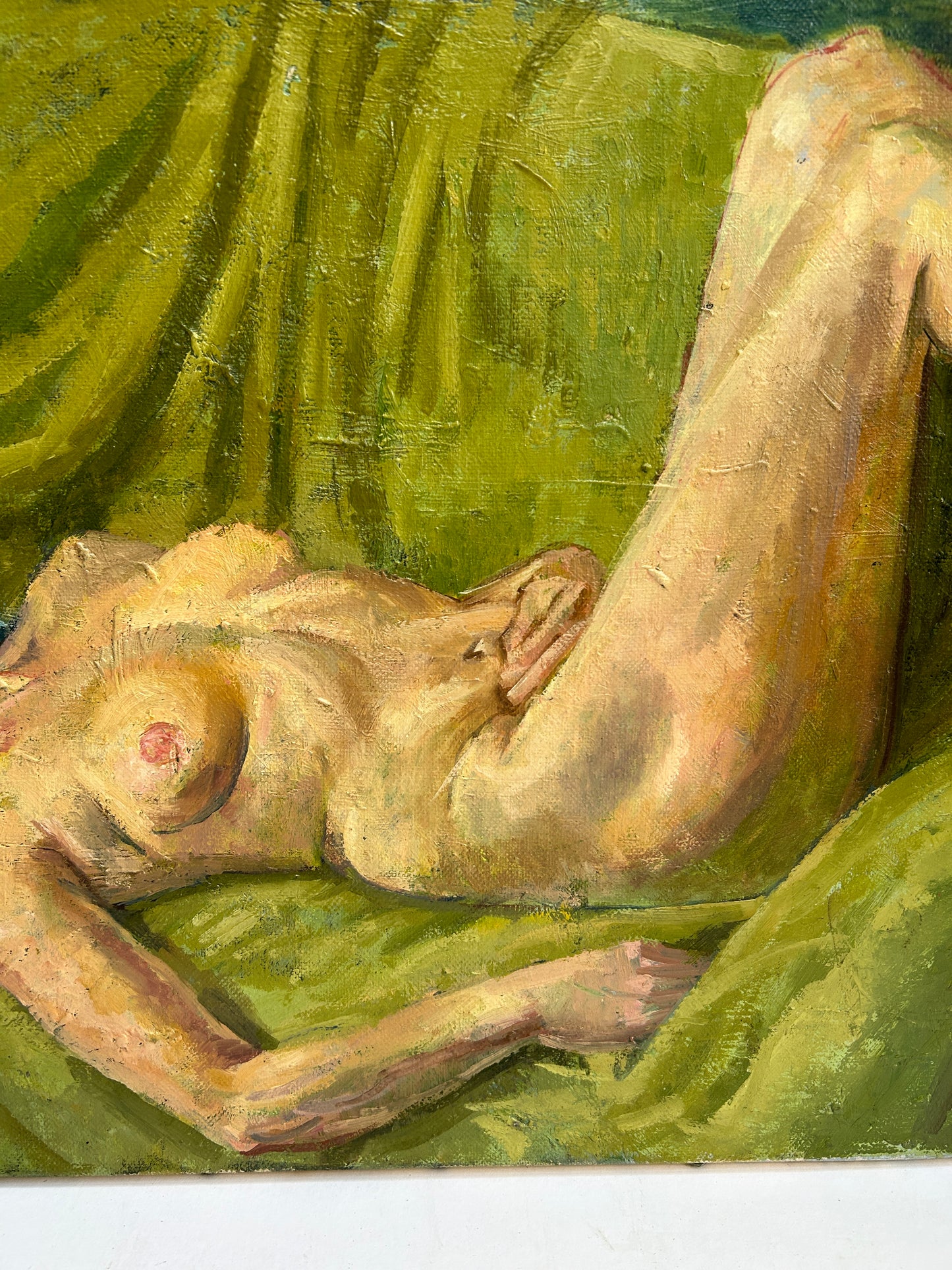 Nudo femminile sdraiato di alta qualità, anni '60 circa