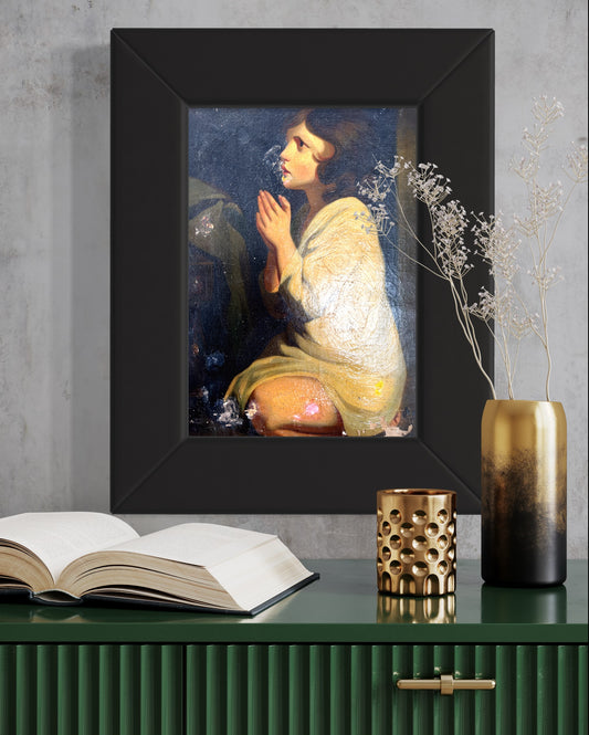 Copia dell'inizio del XIX secolo di The Infant Samual di Joshua Reynolds (16 luglio 1723-23 febbraio 1792)