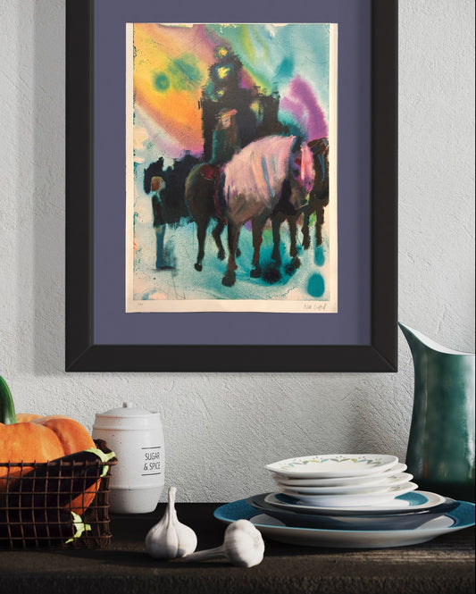 A whimsical watercolour from the late Nell Gifford 1973-2019