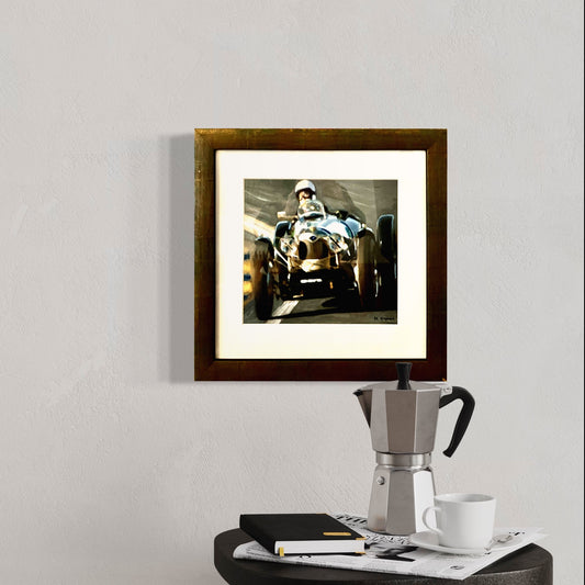 Revving UP! Original Watercolour by M Hidden