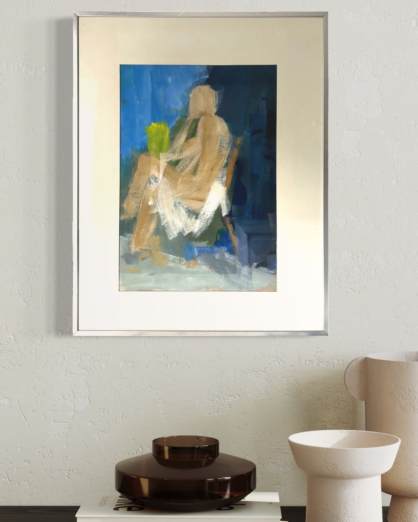 Abstract Reclining Male Nude