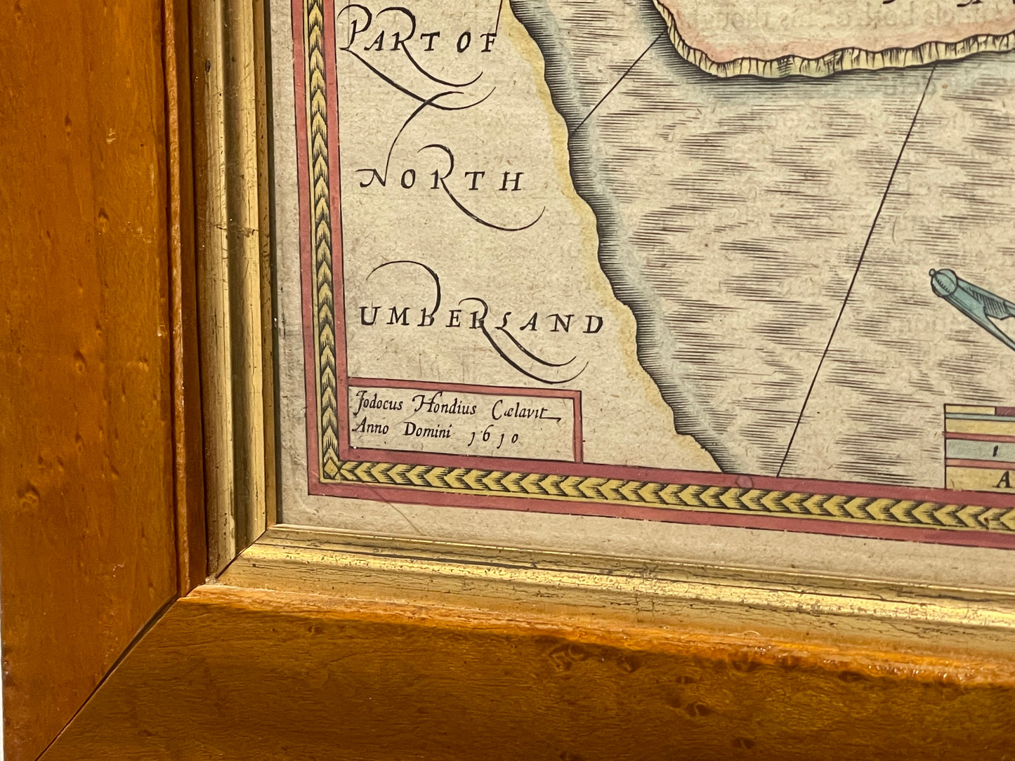 John Speed Original 1676 Map - The Theatre of the Empire of Great Britaine