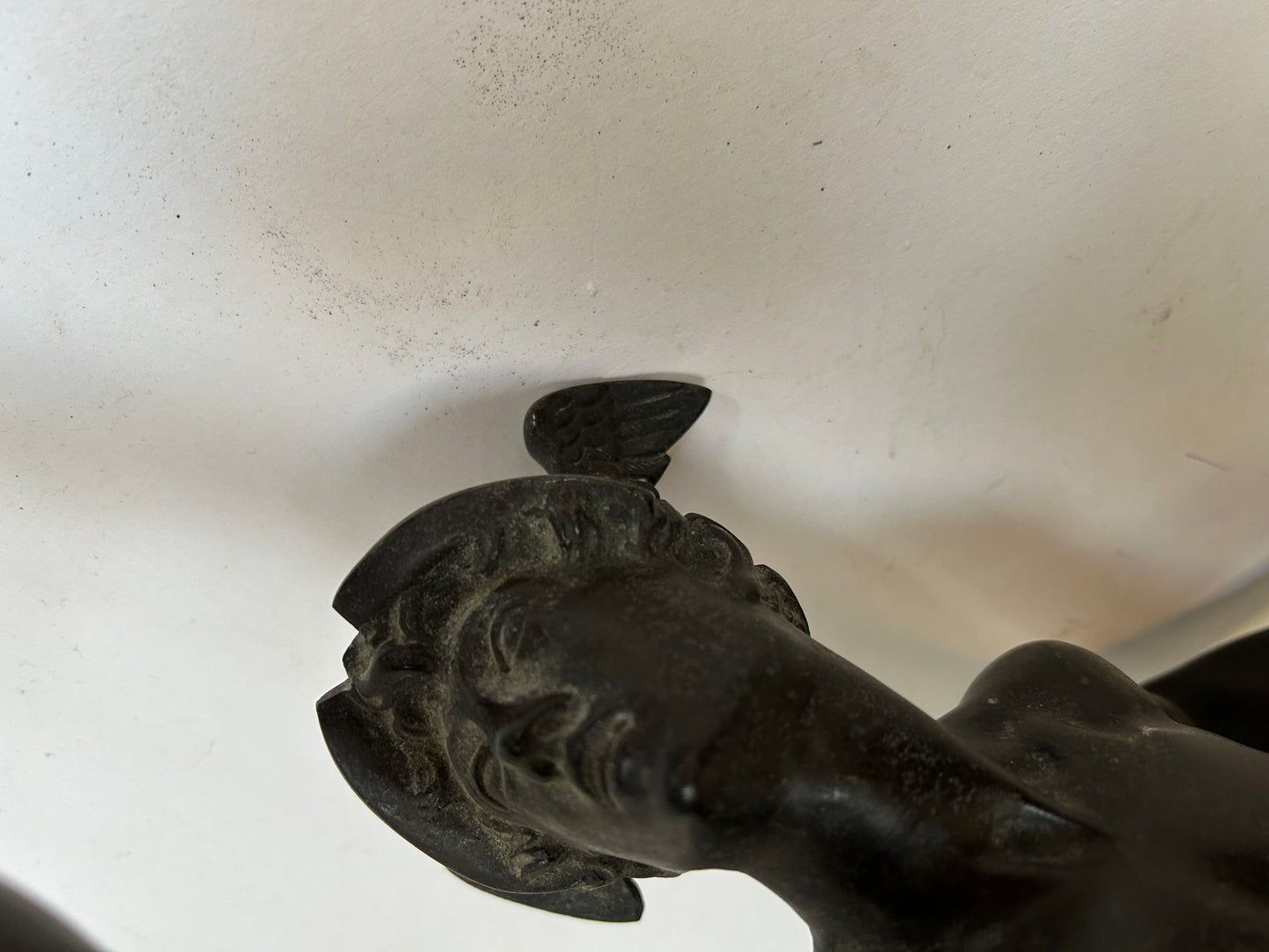 Figura continentale in bronzo di Hermes del XIX secolo