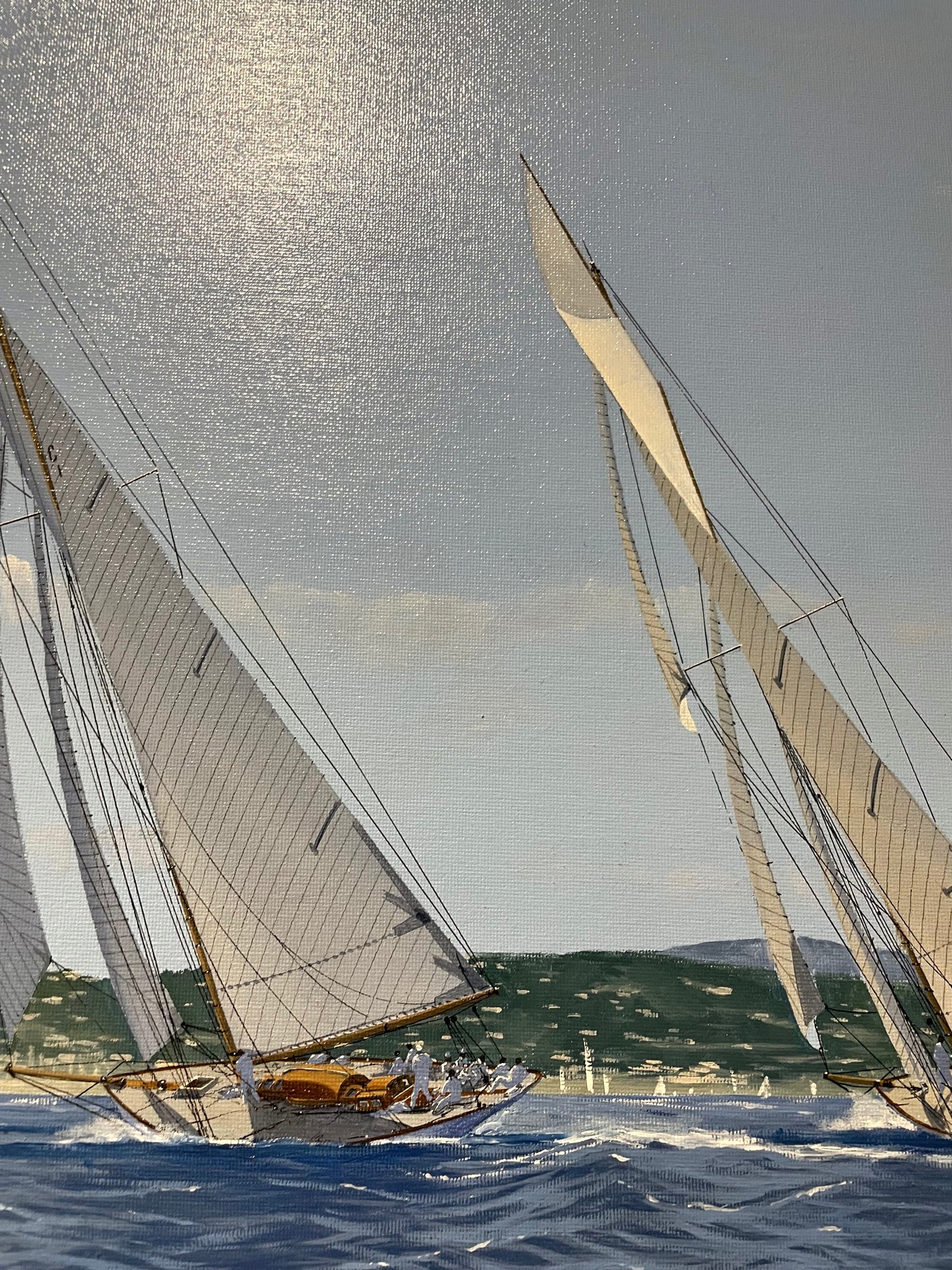 Ronald Charles Mitchell Tuiga and Maiquita, Racing at the Regates Royal, Cannes