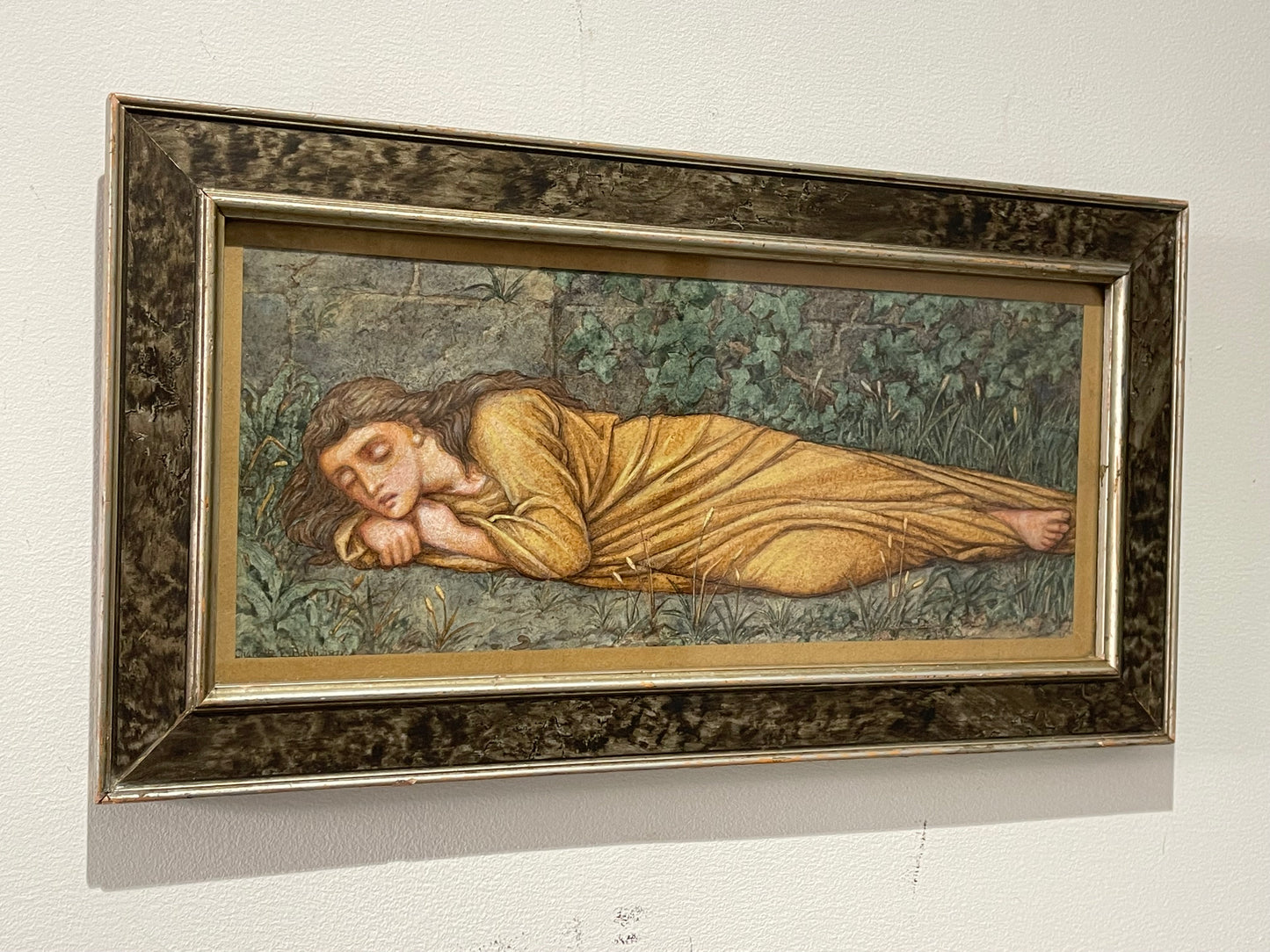 Charlotte Elizabeth Babb 1830 – 1906 Original Pre-Raphaelite Watercolour