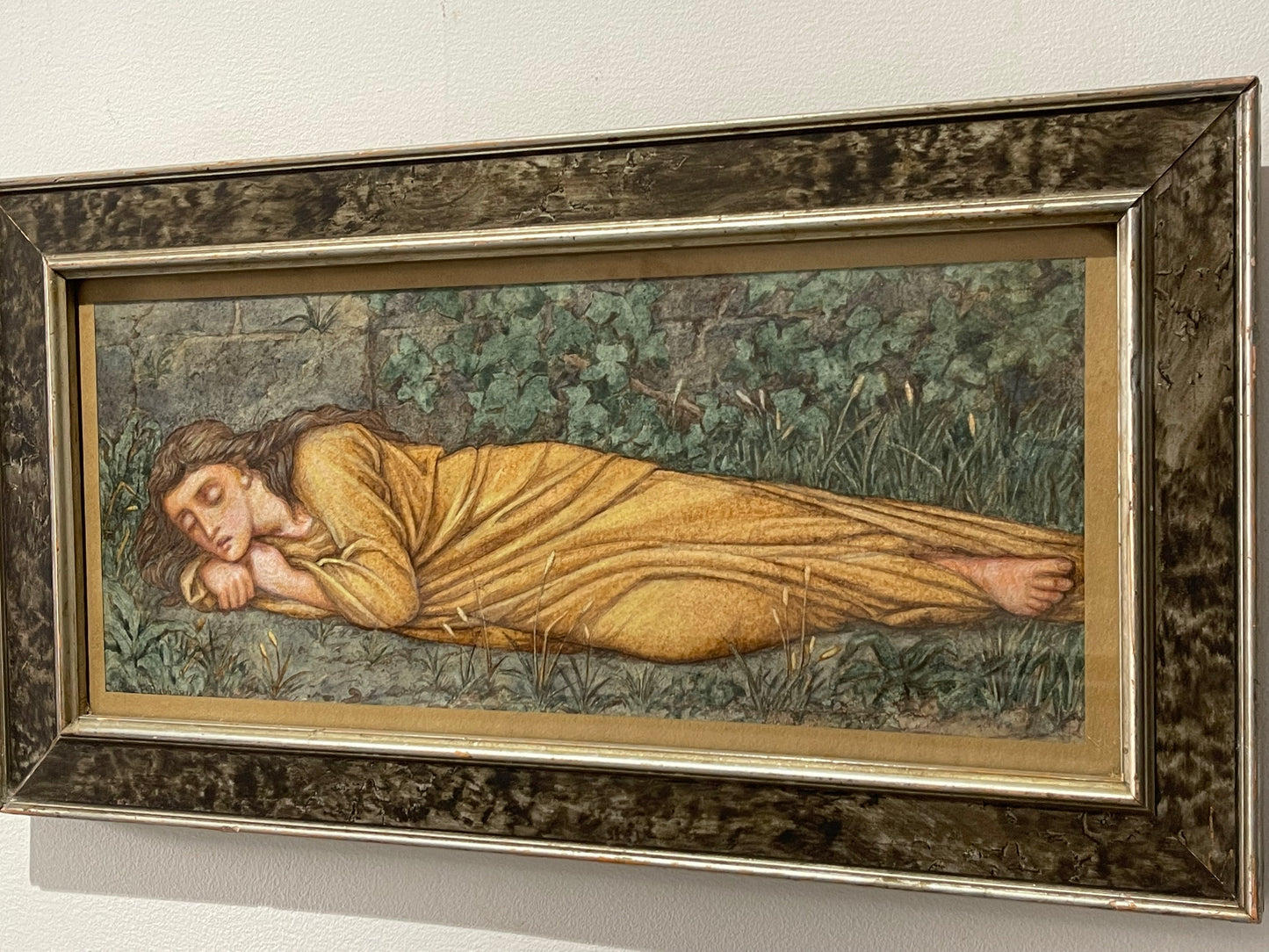 Charlotte Elizabeth Babb 1830 – 1906 Original Pre-Raphaelite Watercolour