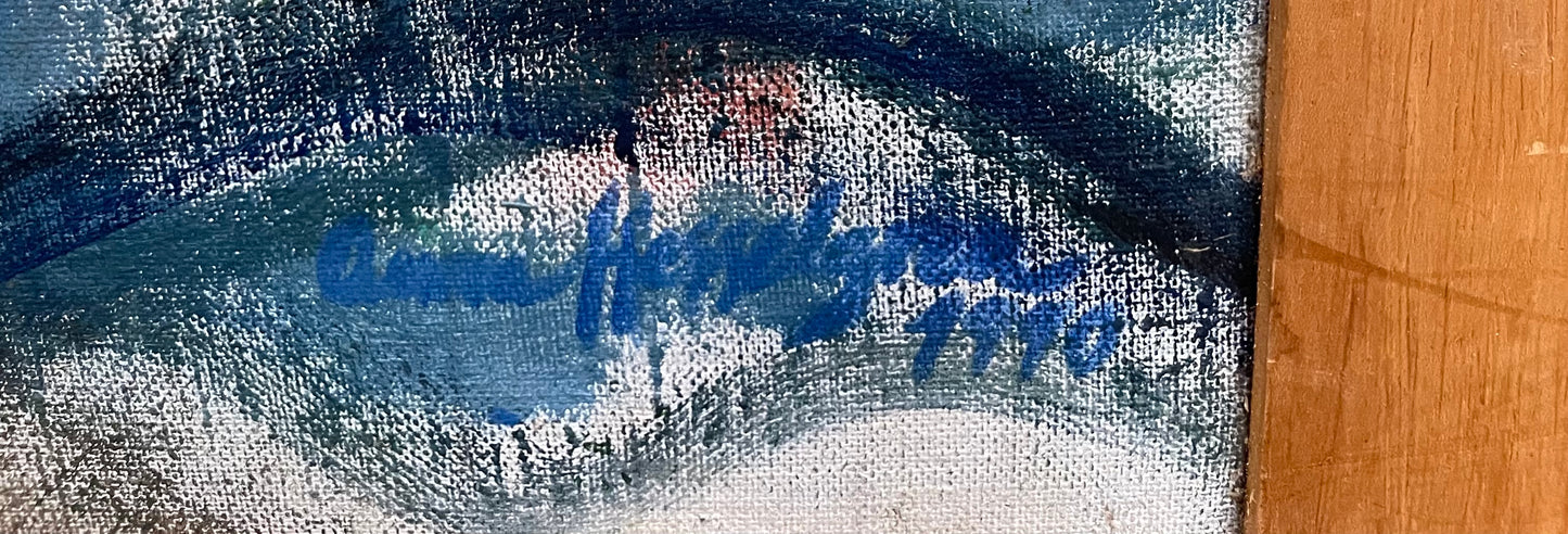 Large abstract by Anna Hesselgren