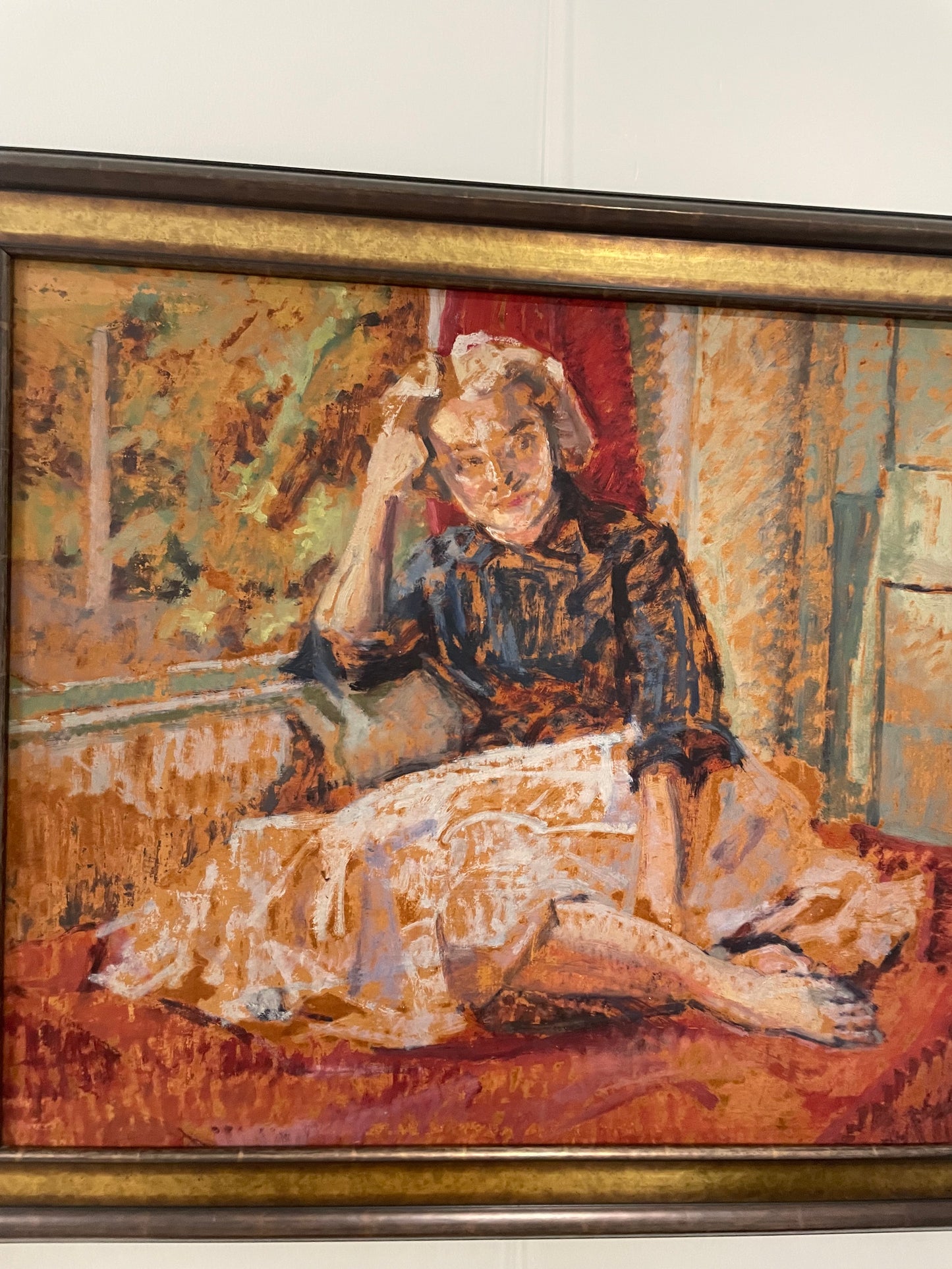 English Impressionist Reclining Women