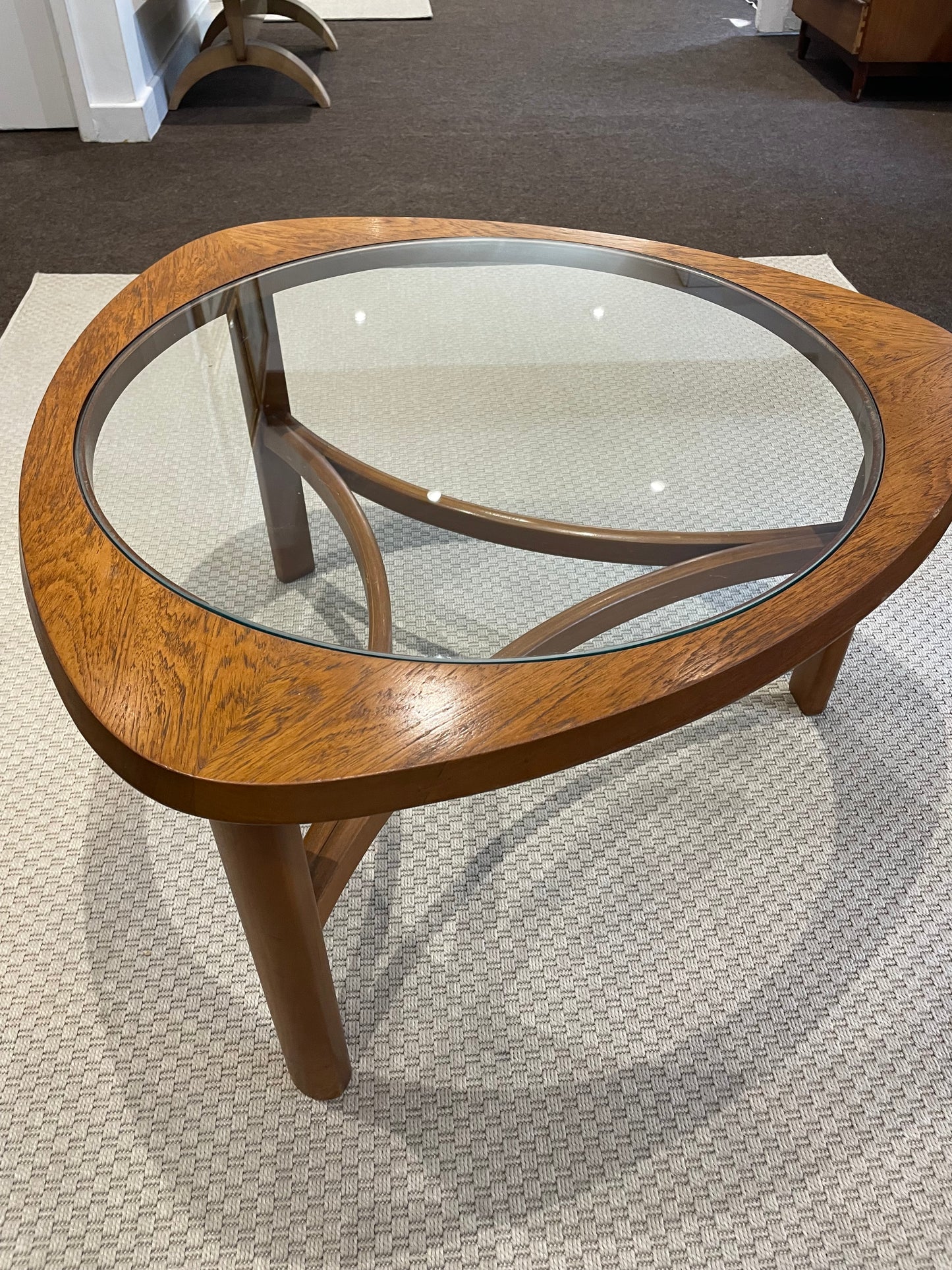 G Plan Teak and Glass Coffee Table