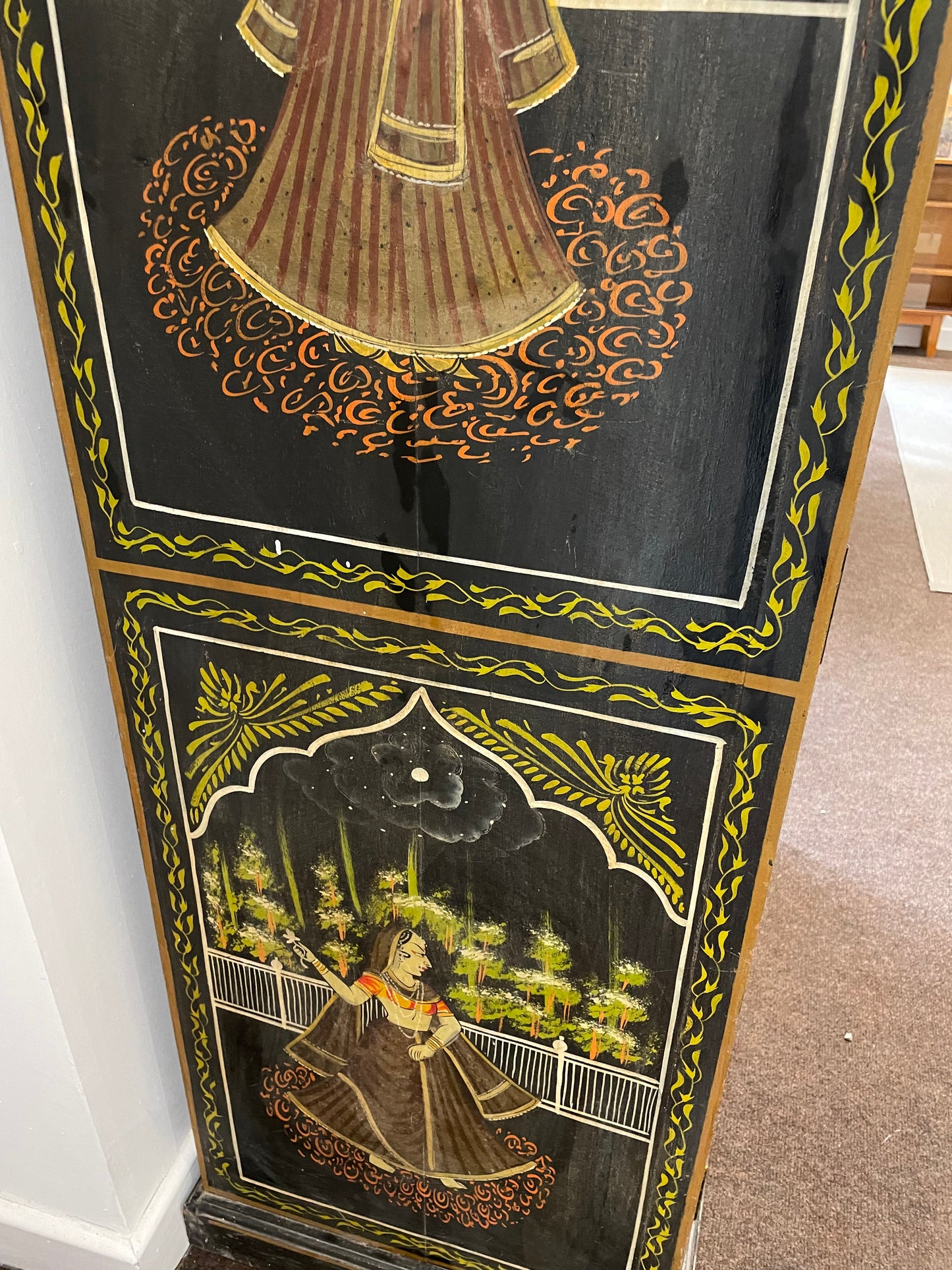 Indian Hand Painted Cupboard
