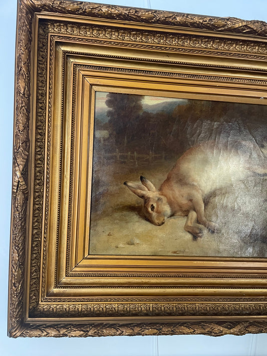 Scuola inglese 1850 circa Olio su tela