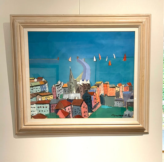 Brighton Pier by Alan Furneaux, oil on board