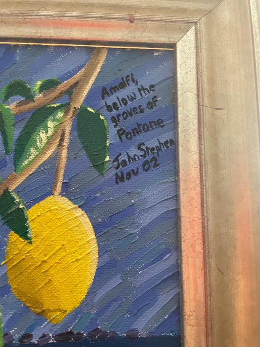 Amalfi Below the Groves of Pontone