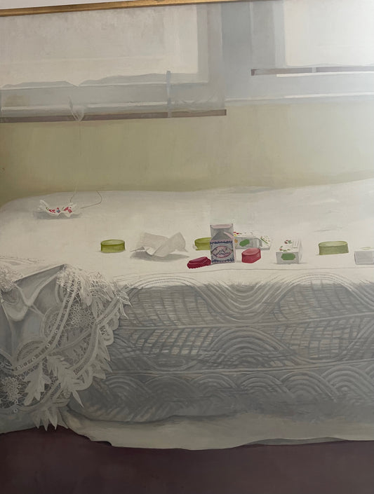 Soap and a White Bed by Karen Ray