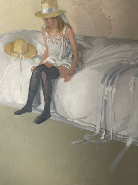 Hat Ribbons and Stockings by Karen Ray