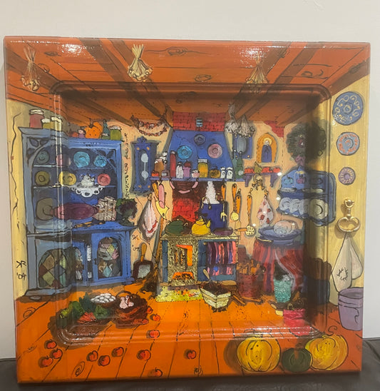 Kinga Rypinska "Three Pumpkins in the Kitchens"