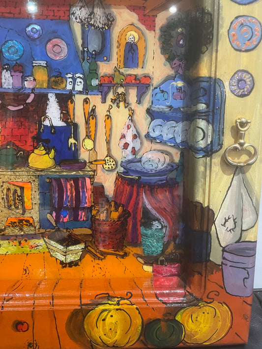 Kinga Rypinska "Three Pumpkins in the Kitchens"