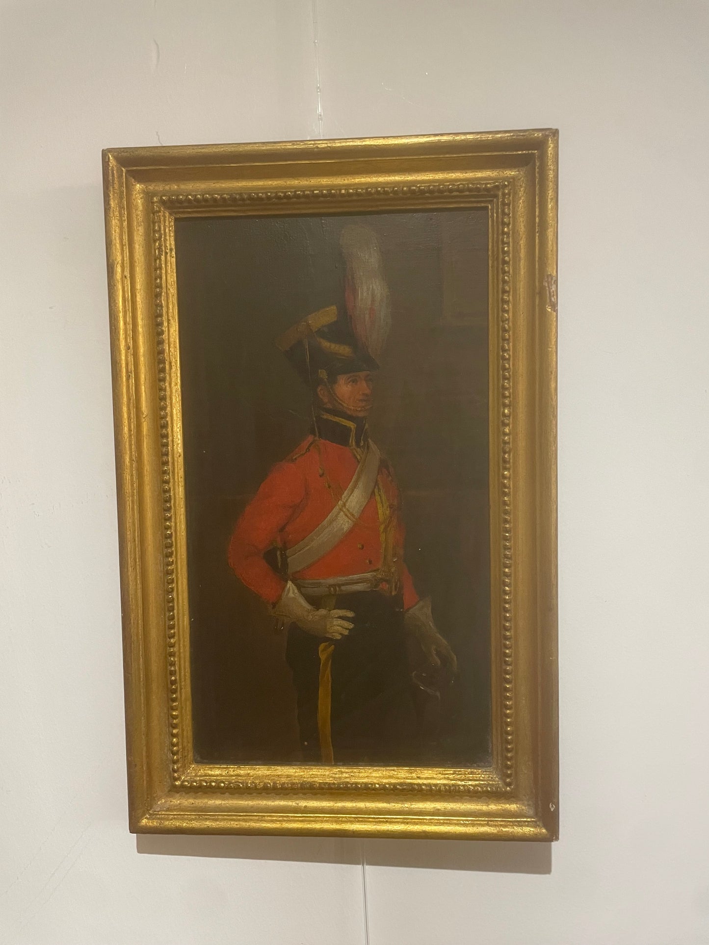 Ritratto di soldato dell'inizio del XIX secolo (1830 circa)