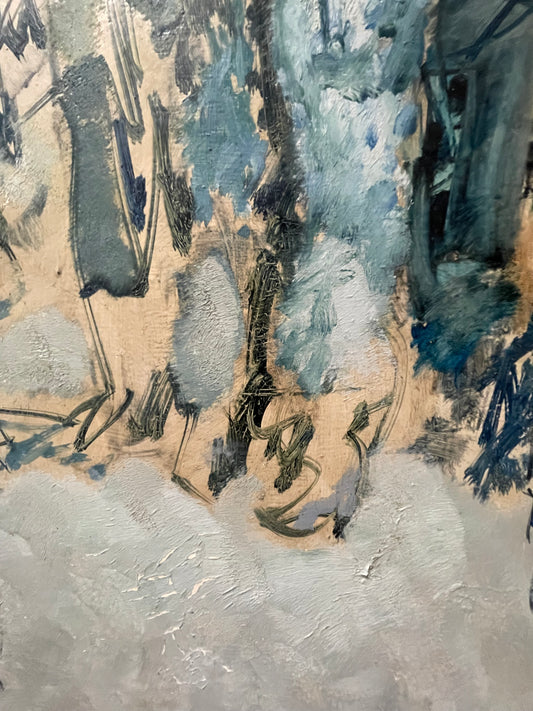 Kazimier Zwig Abstract Oil on canvas